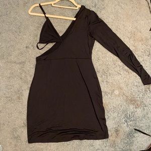 Sexy one sleeve dress